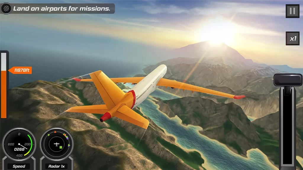 تحميل لعبة Flight Pilot Simulator 3D مهكرة للأندرويد 2023